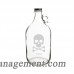 Cathys Concepts Personalized Skull and Crossbones 64 Oz. Craft Beer Growler YCT4454